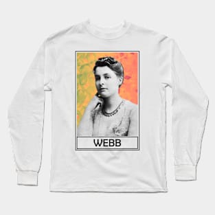 Beatrice Webb TheLiterarian Long Sleeve T-Shirt